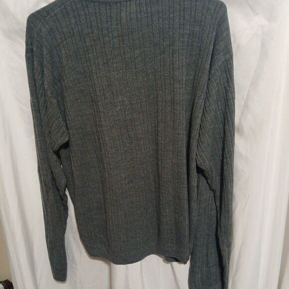 consensus sportswear Thin Sweater Mens Size L Grey Sports Grandpacore - Picture 6 of 7